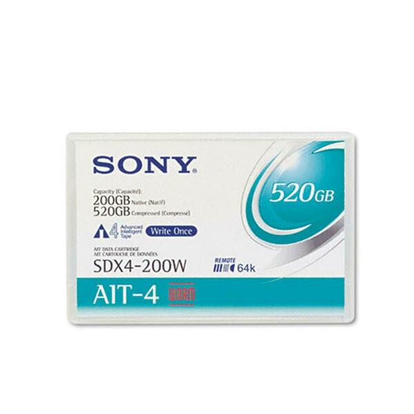 Sony 8 mm AIT-4 Cartridge- Native/200GB Compressed Capacity SDX4200C